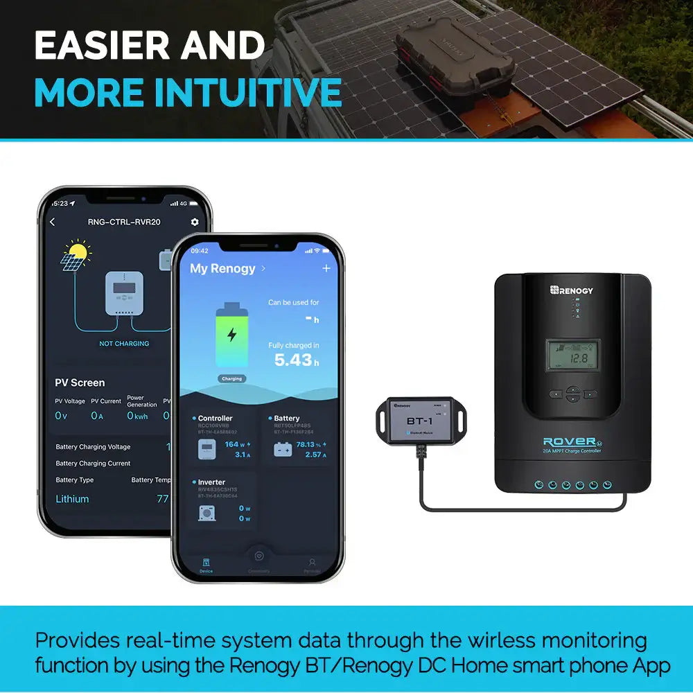 Renogy BT-1 Bluetooth Solar Module for Smart Solar Control – TYS Energy